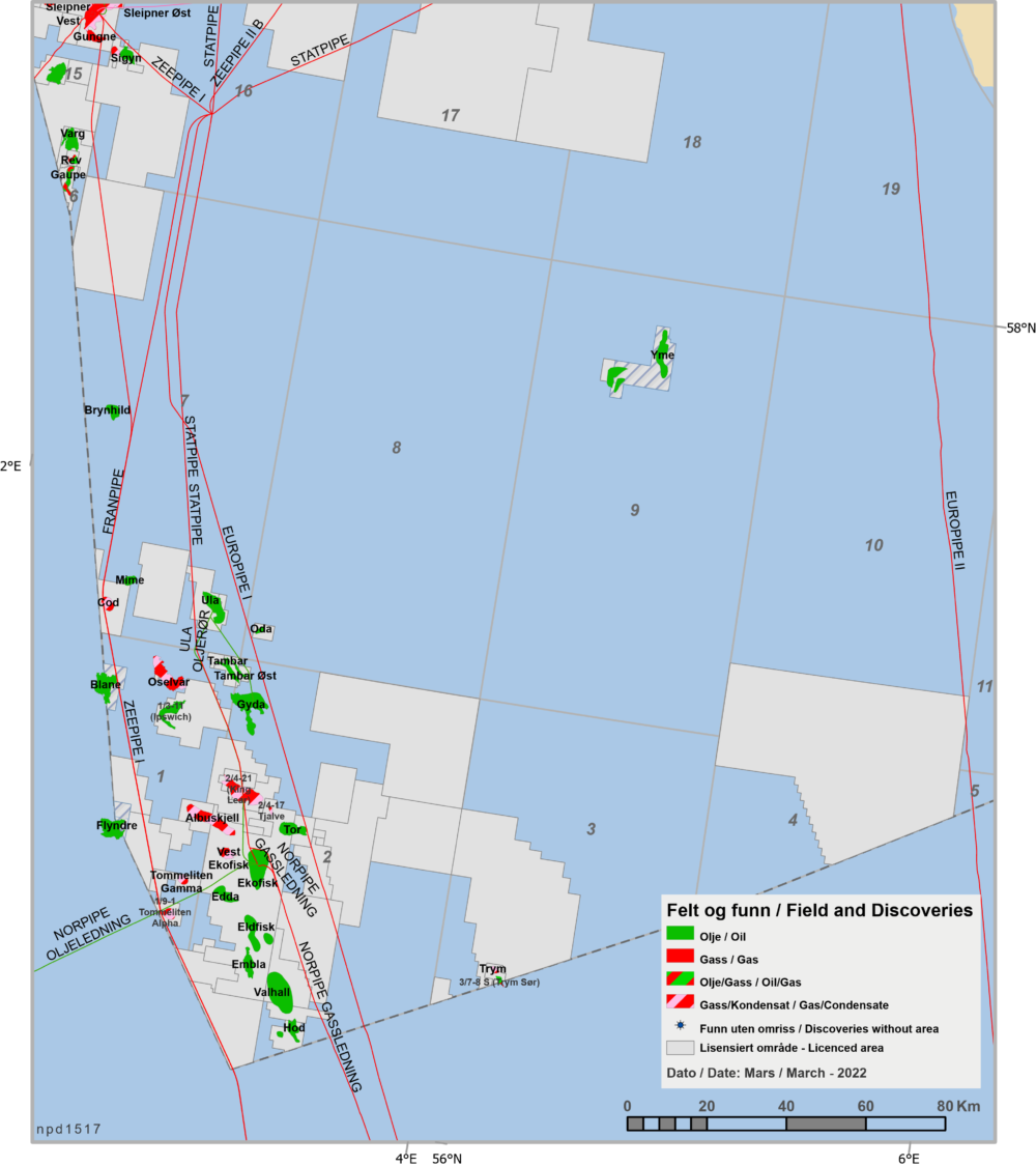 Activity Per Sea Area - Norwegianpetroleum.no